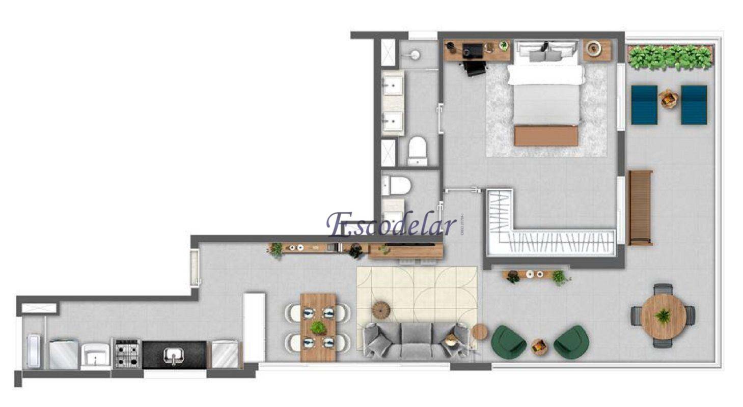 Apartamento para alugar com 1 quarto, 85m² - Foto 16