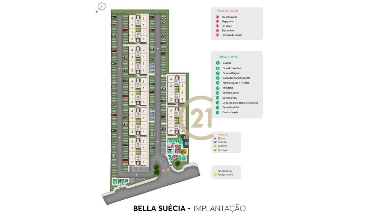 Apartamento à venda com 2 quartos, 39m² - Foto 8