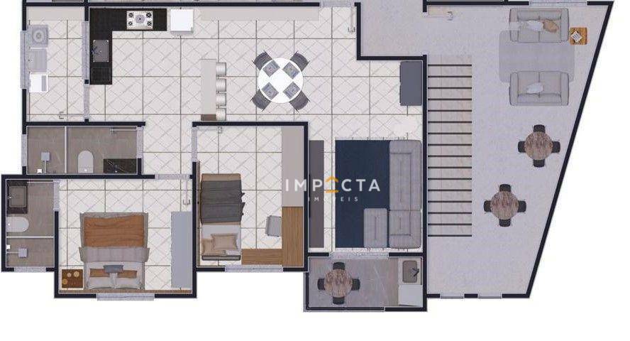 Apartamento à venda com 2 quartos, 80m² - Foto 5