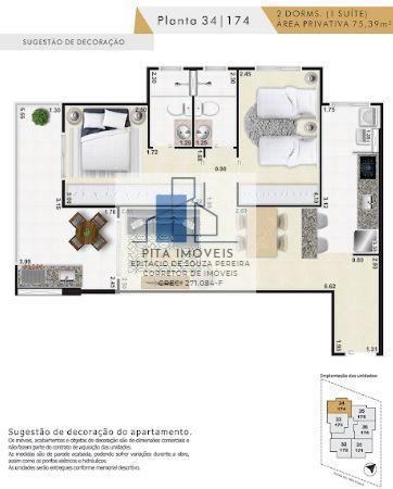 Apartamento à venda com 2 quartos, 75m² - Foto 17