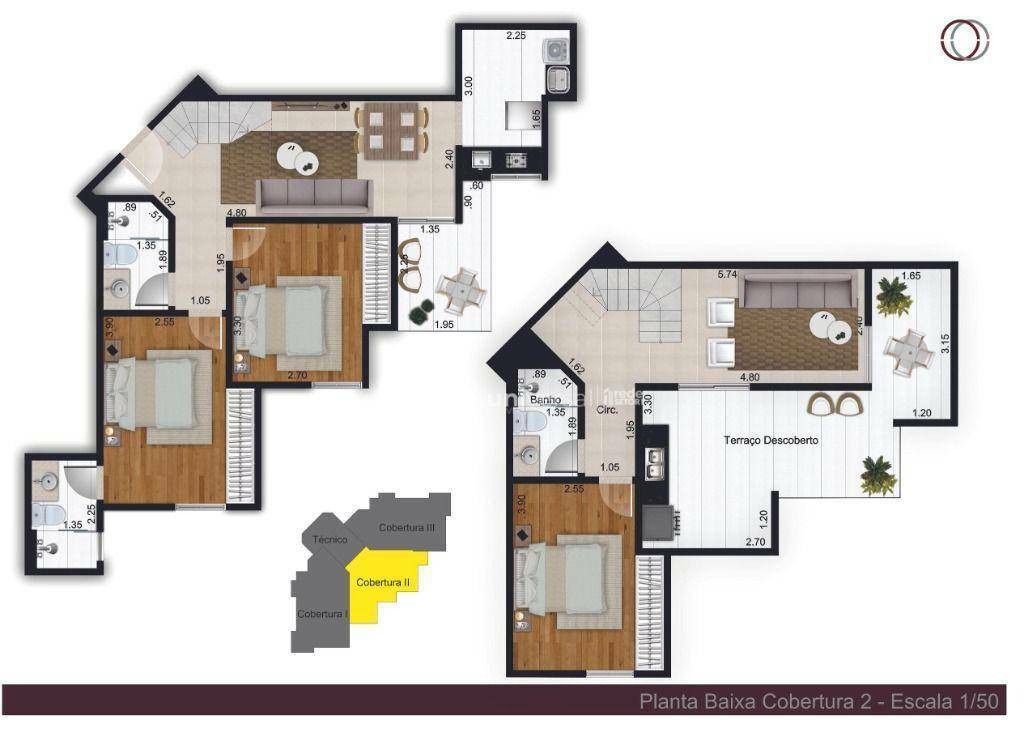 Cobertura à venda com 3 quartos, 127m² - Foto 18