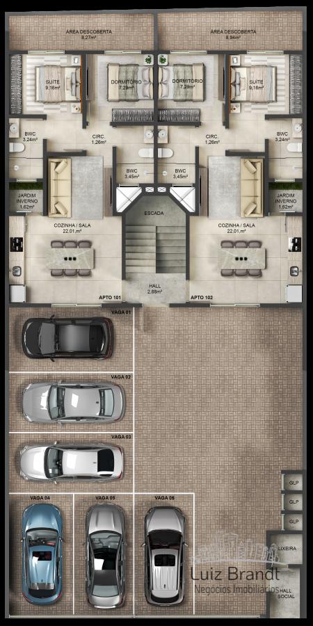 Apartamento à venda com 2 quartos - Foto 6