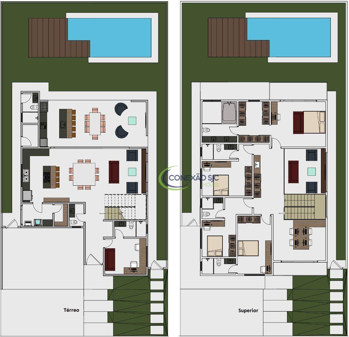 Sobrado à venda com 4 quartos, 336m² - Foto 2