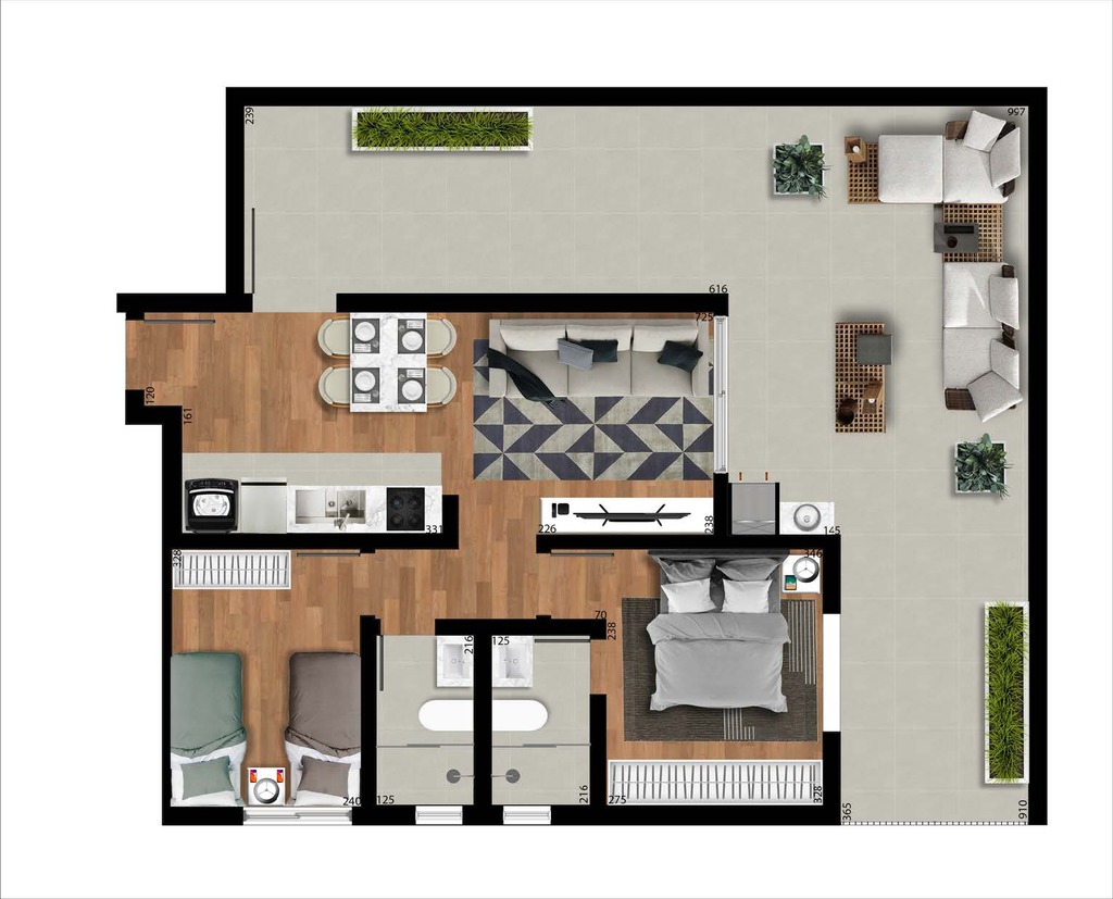 Apartamento à venda com 1 quarto, 2995m² - Foto 23