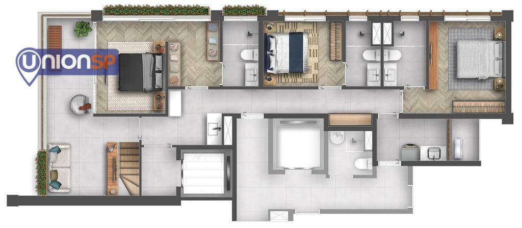 Apartamento à venda com 2 quartos, 105m² - Foto 30