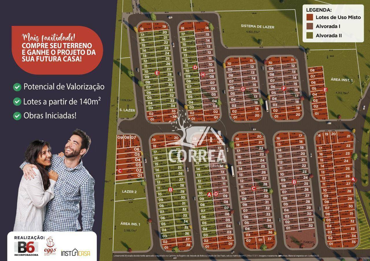 Loteamento e Condomínio à venda, 160M2 - Foto 1