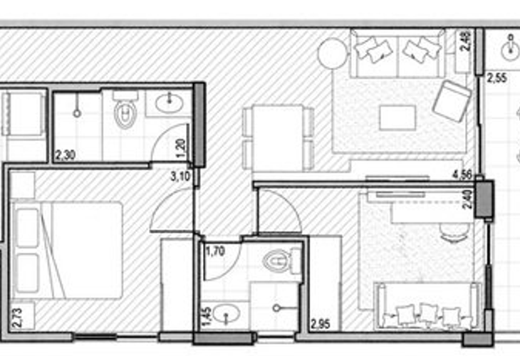 Apartamento à venda com 2 quartos, 60m² - Foto 6