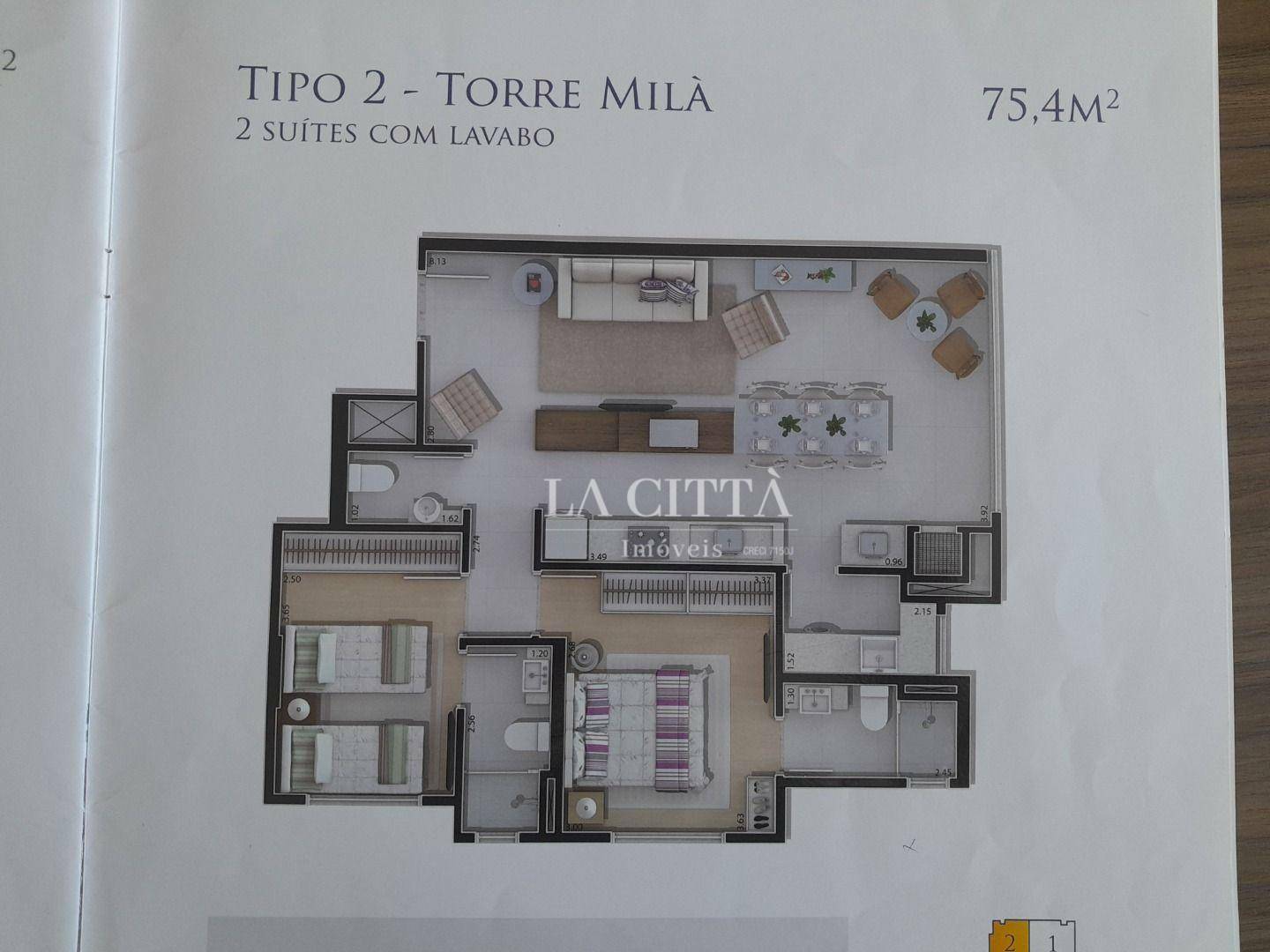 Apartamento à venda com 2 quartos, 75m² - Foto 37