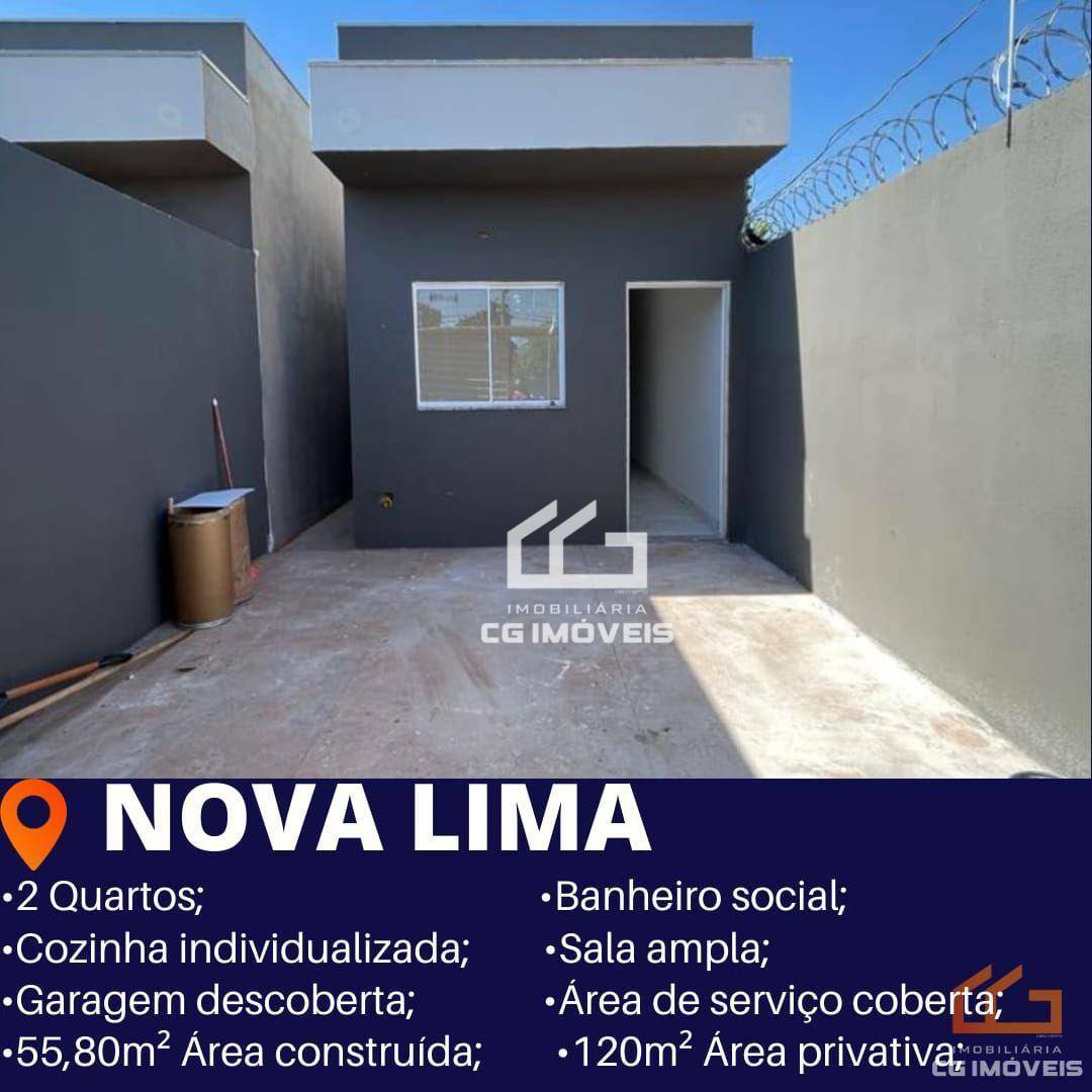 Casa à venda com 2 quartos, 55m² - Foto 1