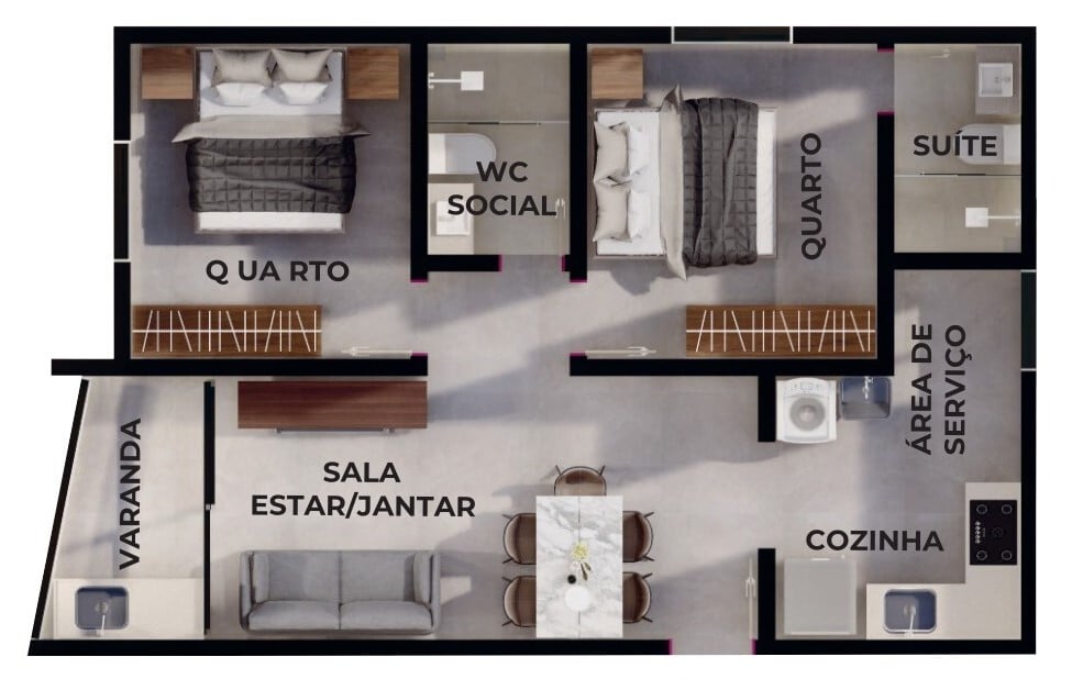 Cobertura à venda com 2 quartos, 110m² - Foto 9