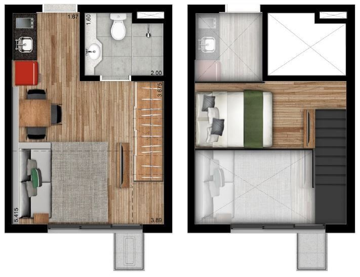 Apartamento à venda com 1 quarto, 38m² - Foto 36