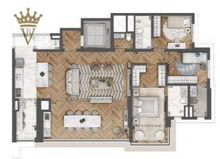 Apartamento à venda com 3 quartos, 139m² - Foto 38