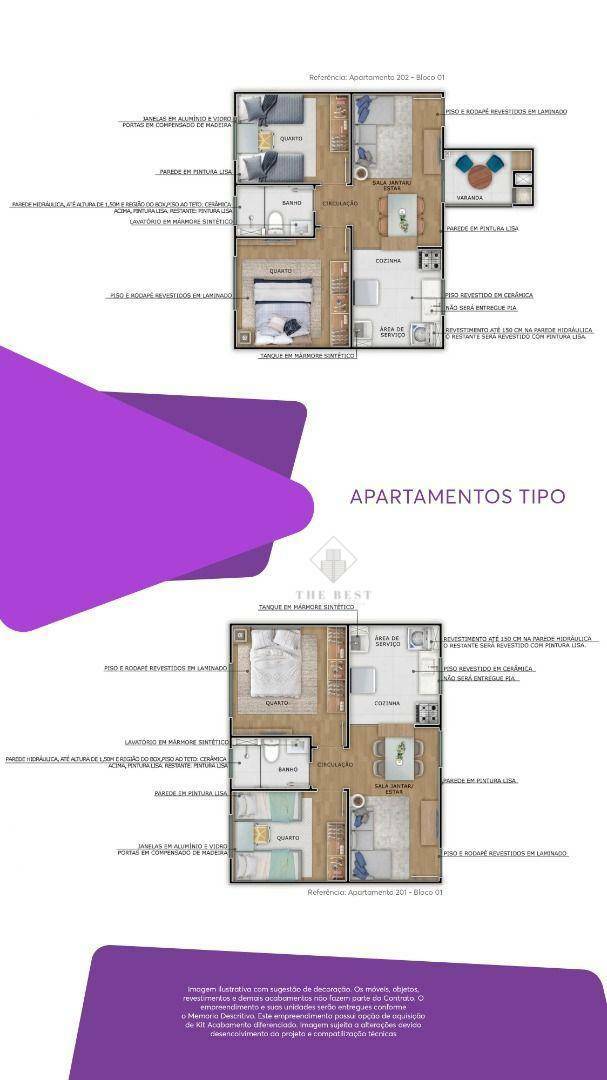 Apartamento à venda com 2 quartos, 44m² - Foto 14