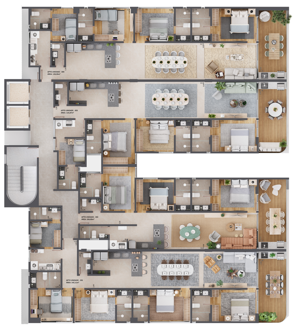 Apartamento à venda com 4 quartos, 24456m² - Foto 29