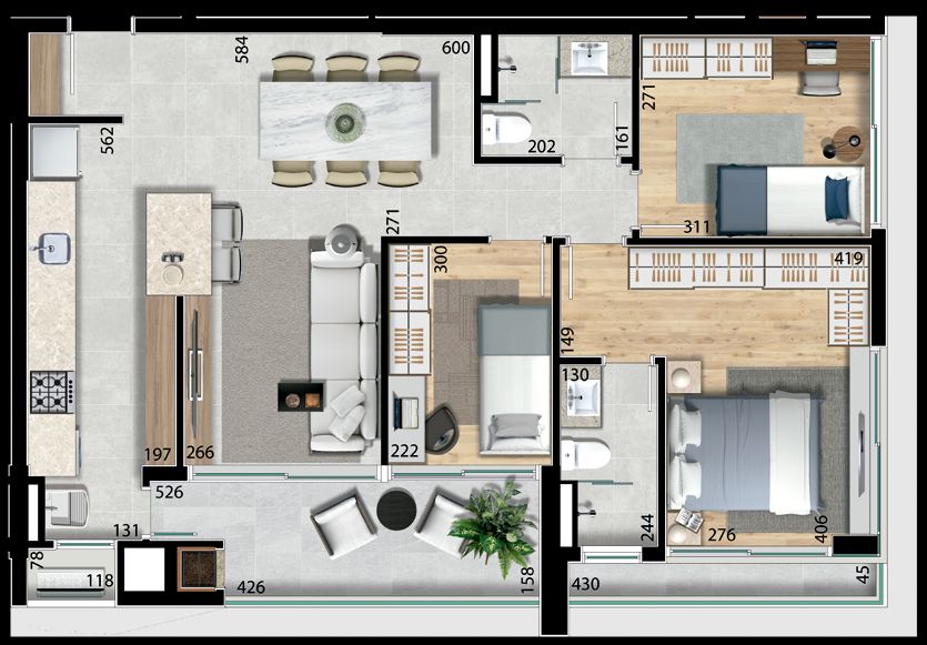 Cobertura à venda com 3 quartos, 133m² - Foto 19