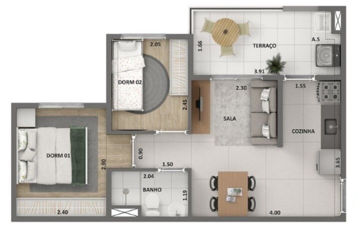 Kitnet e Studio à venda com 1 quarto, 28m² - Foto 25