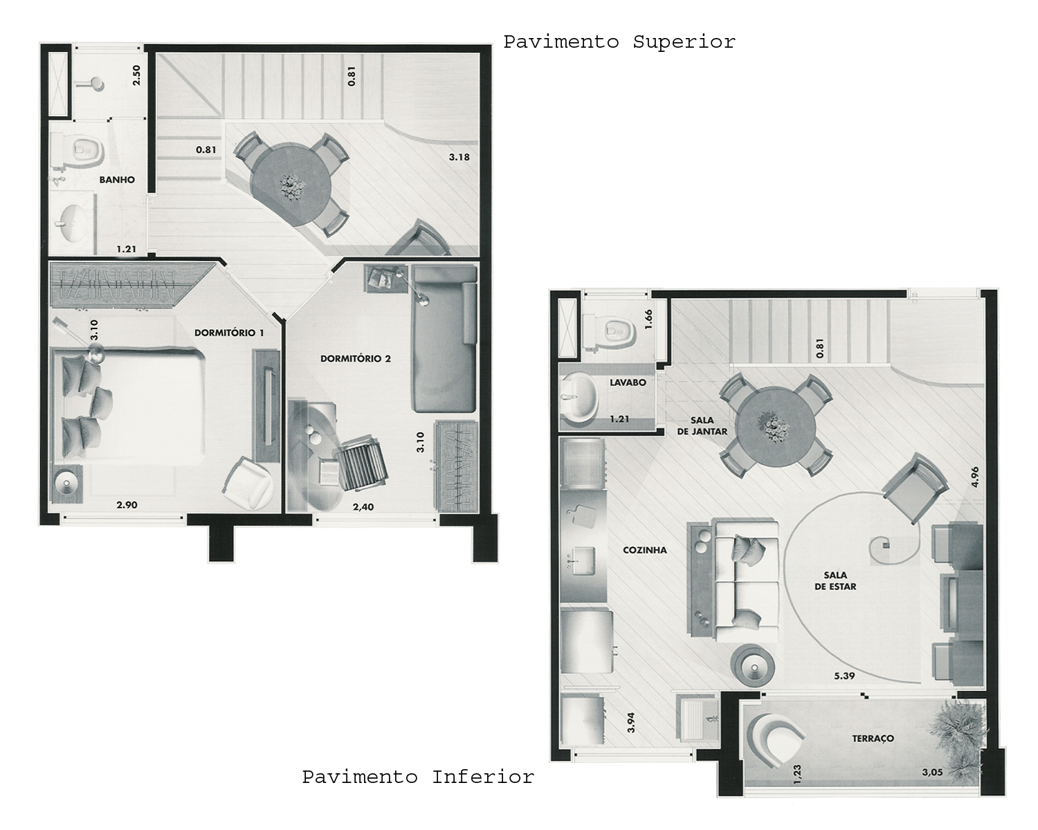 Apartamento à venda com 2 quartos, 64m² - Foto 3