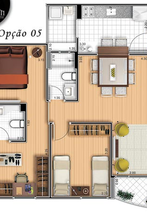 Apartamento à venda com 2 quartos, 70m² - Foto 4