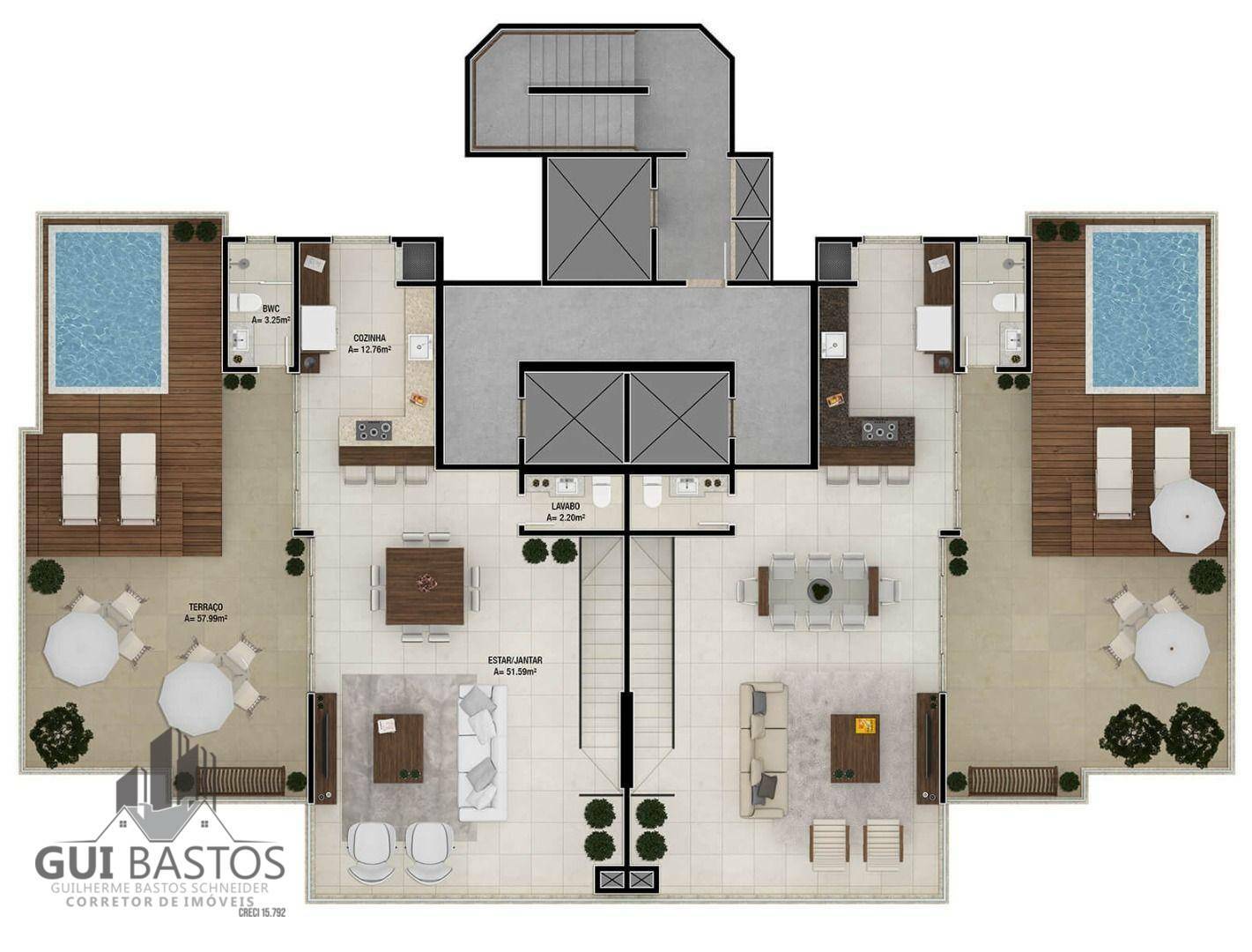 Apartamento à venda com 3 quartos, 144m² - Foto 31