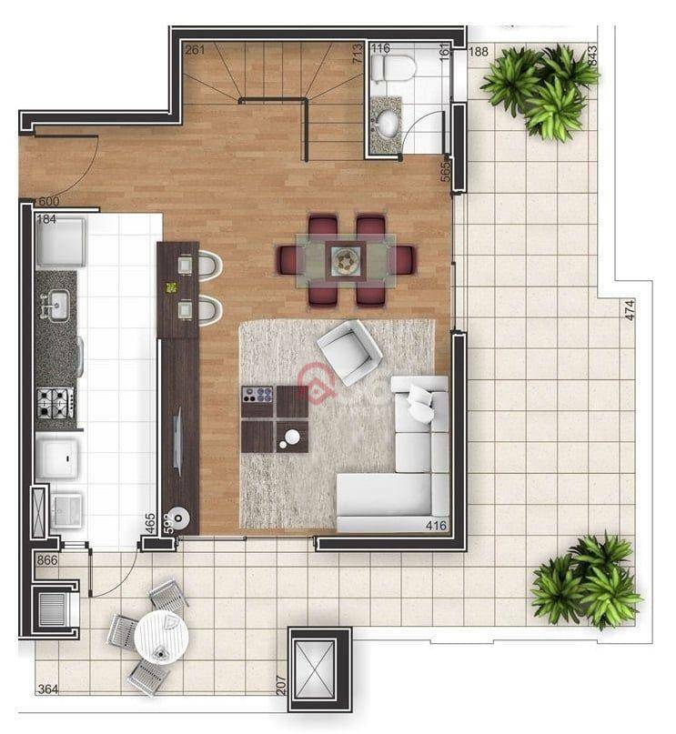 Cobertura à venda com 3 quartos, 108m² - Foto 48