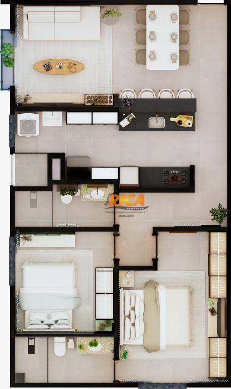 Apartamento à venda com 2 quartos, 81m² - Foto 15