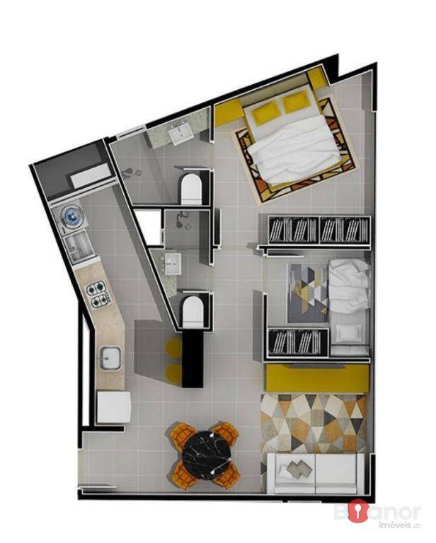 Apartamento à venda com 2 quartos, 54m² - Foto 20