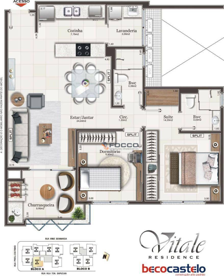 Apartamento à venda com 3 quartos, 101m² - Foto 27
