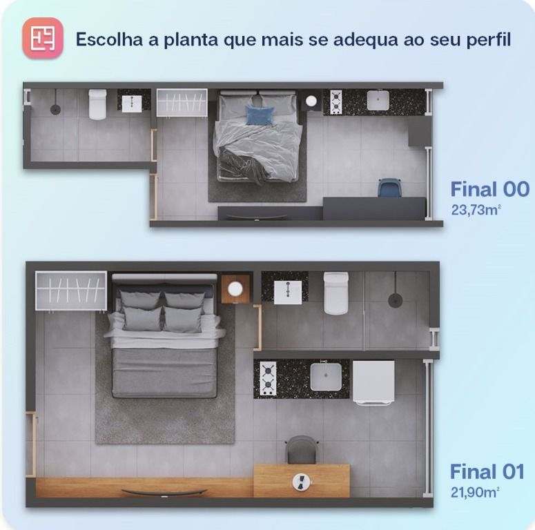 Kitnet e Studio à venda com 1 quarto, 22m² - Foto 22