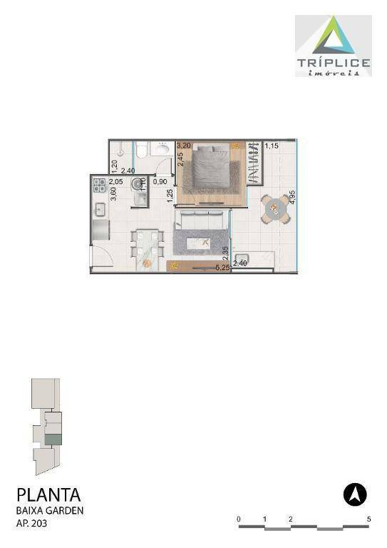Apartamento à venda com 1 quarto, 36m² - Foto 27