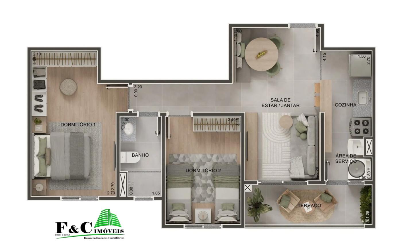 Apartamento à venda com 2 quartos - Foto 22