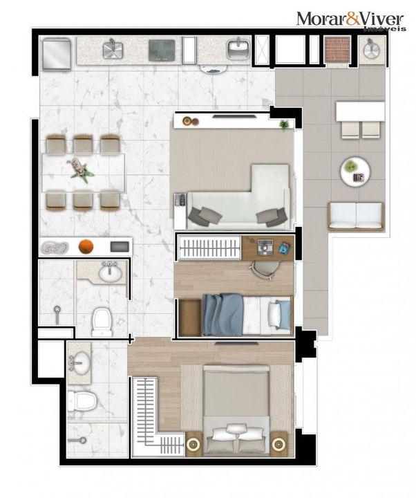 Apartamento à venda com 3 quartos, 81m² - Foto 35