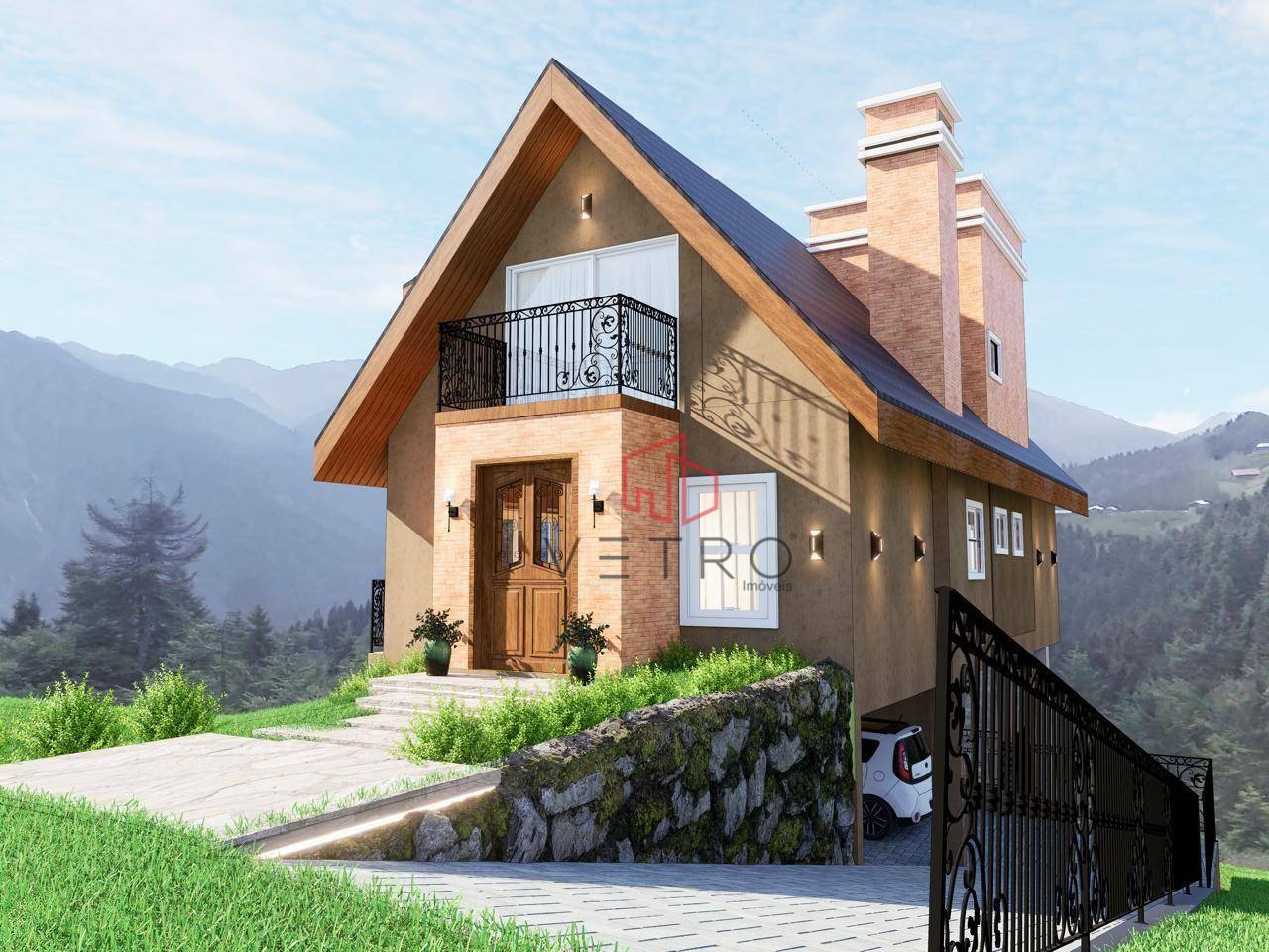 Casa de Condomínio, 3 quartos - Foto 1