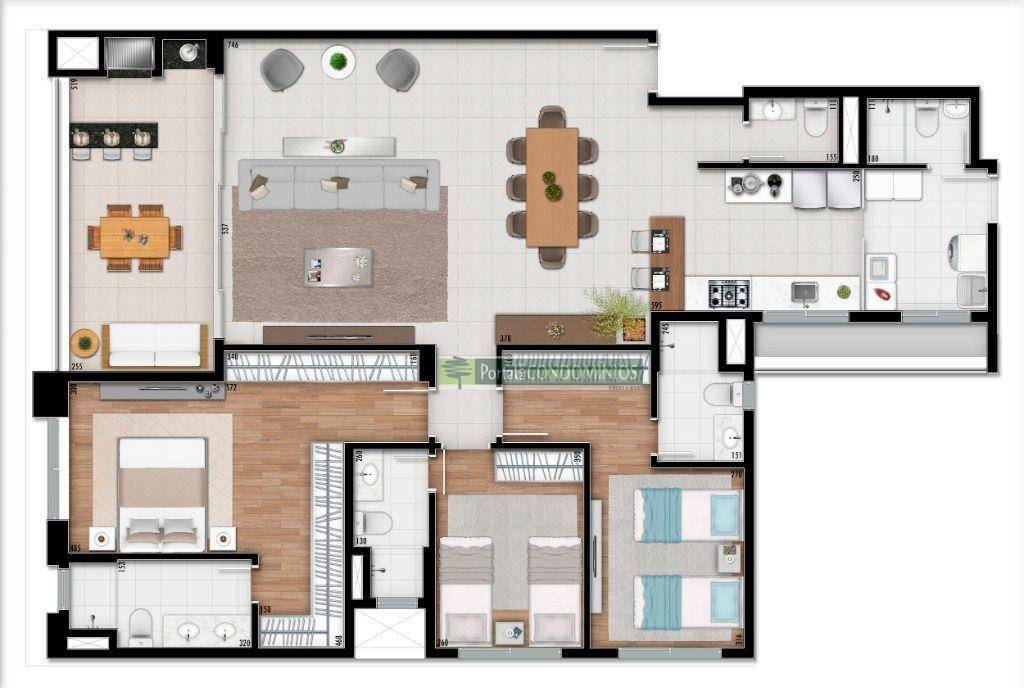 Apartamento à venda com 3 quartos, 141m² - Foto 15