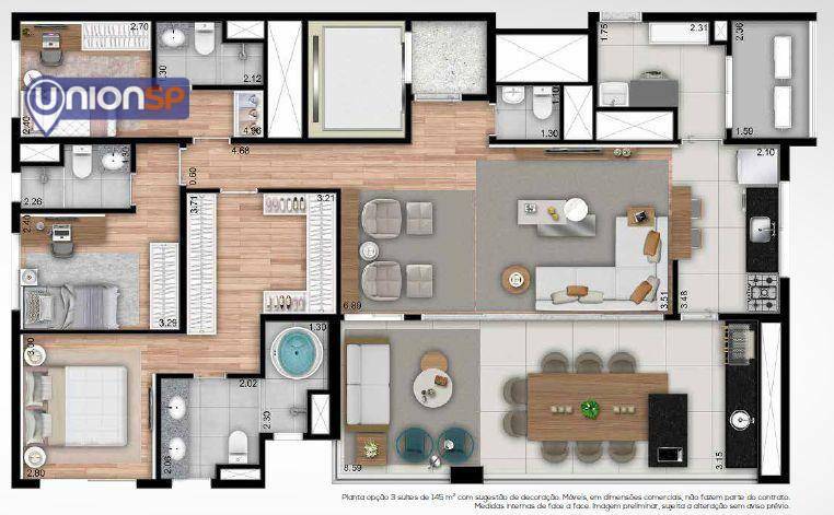 Apartamento à venda com 3 quartos, 112m² - Foto 21