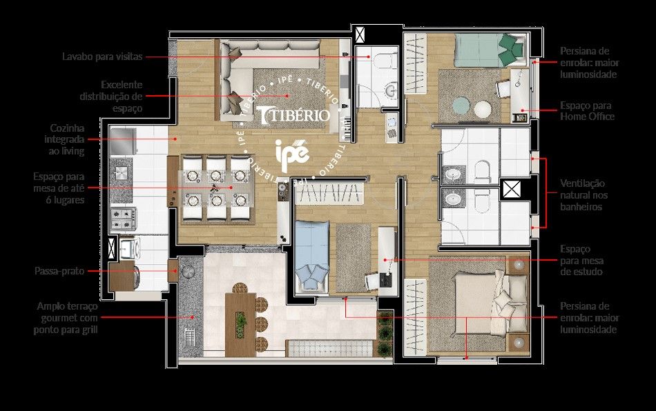 Apartamento à venda com 2 quartos, 71m² - Foto 38