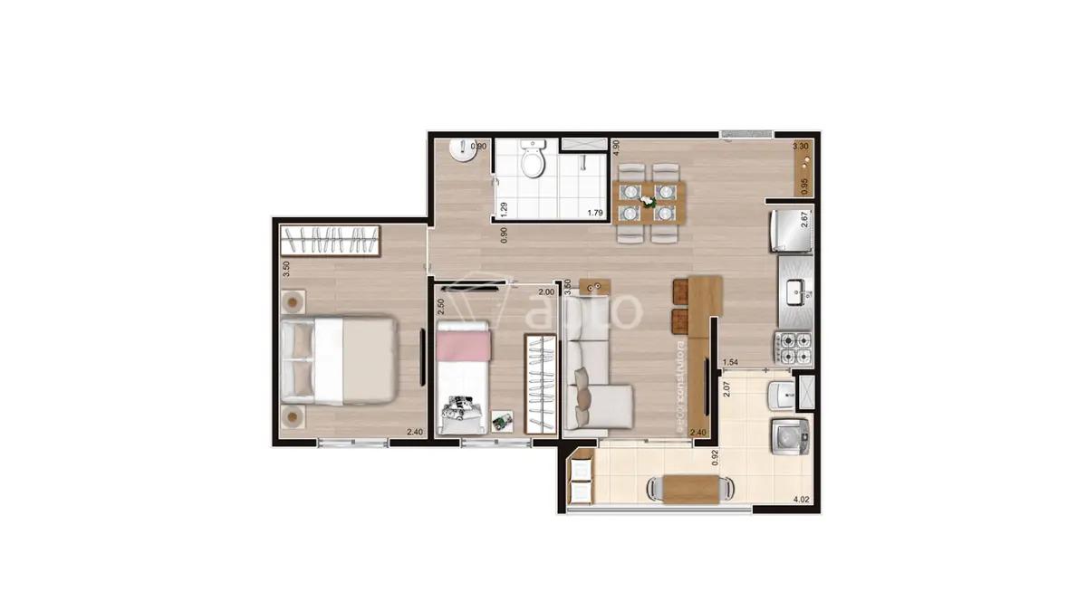 Apartamento à venda com 2 quartos, 47m² - Foto 30