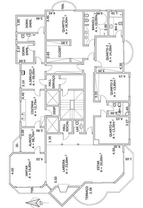 Apartamento à venda com 4 quartos, 274m² - Foto 4