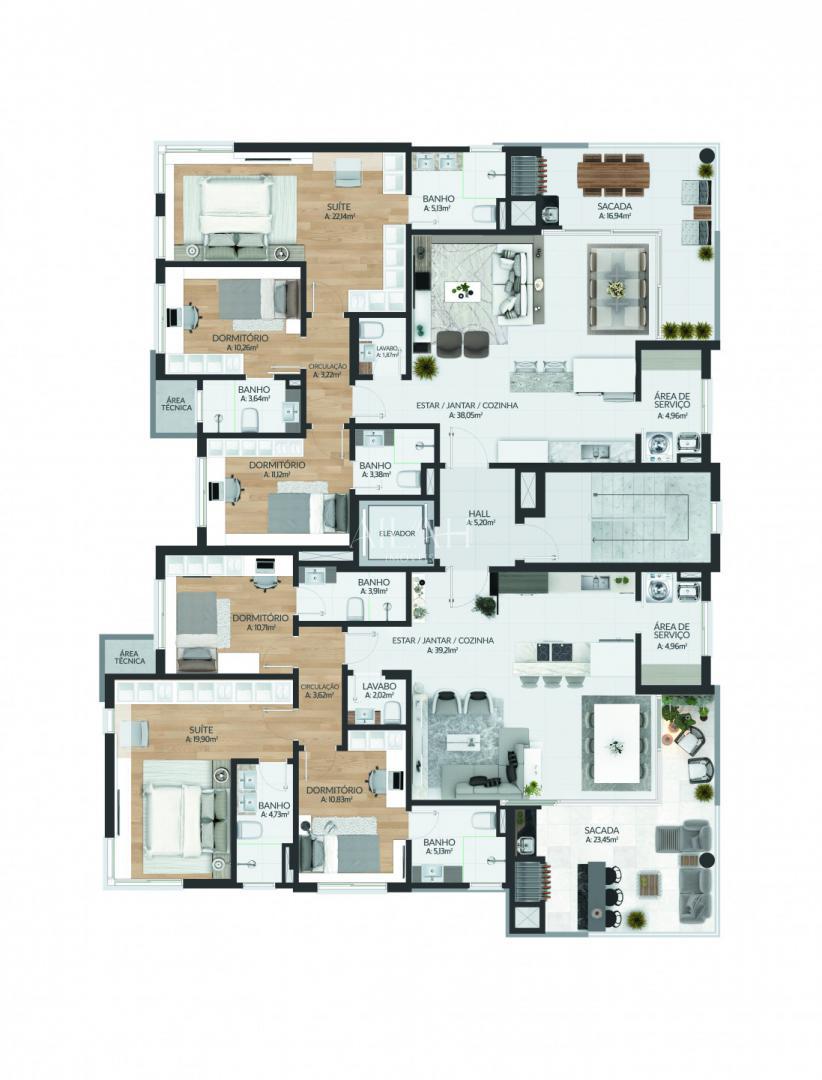 Apartamento à venda, 137m² - Foto 48