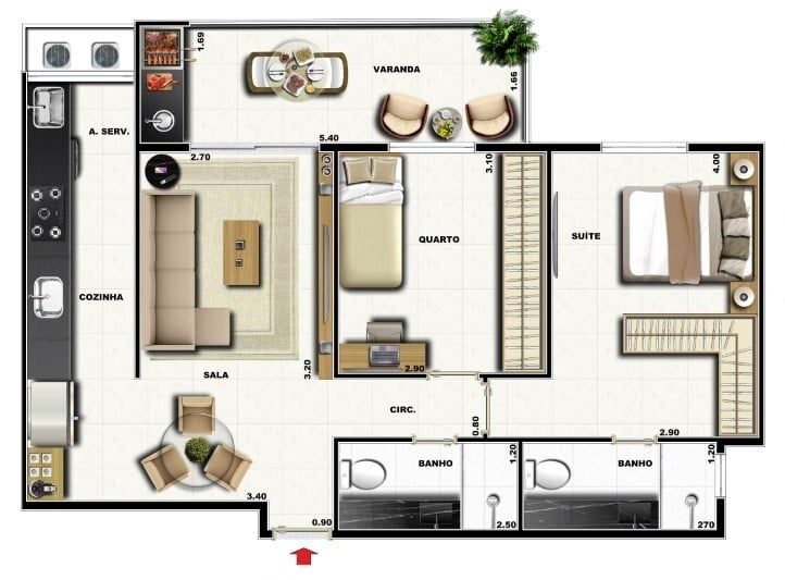 Apartamento à venda com 3 quartos, 82m² - Foto 22