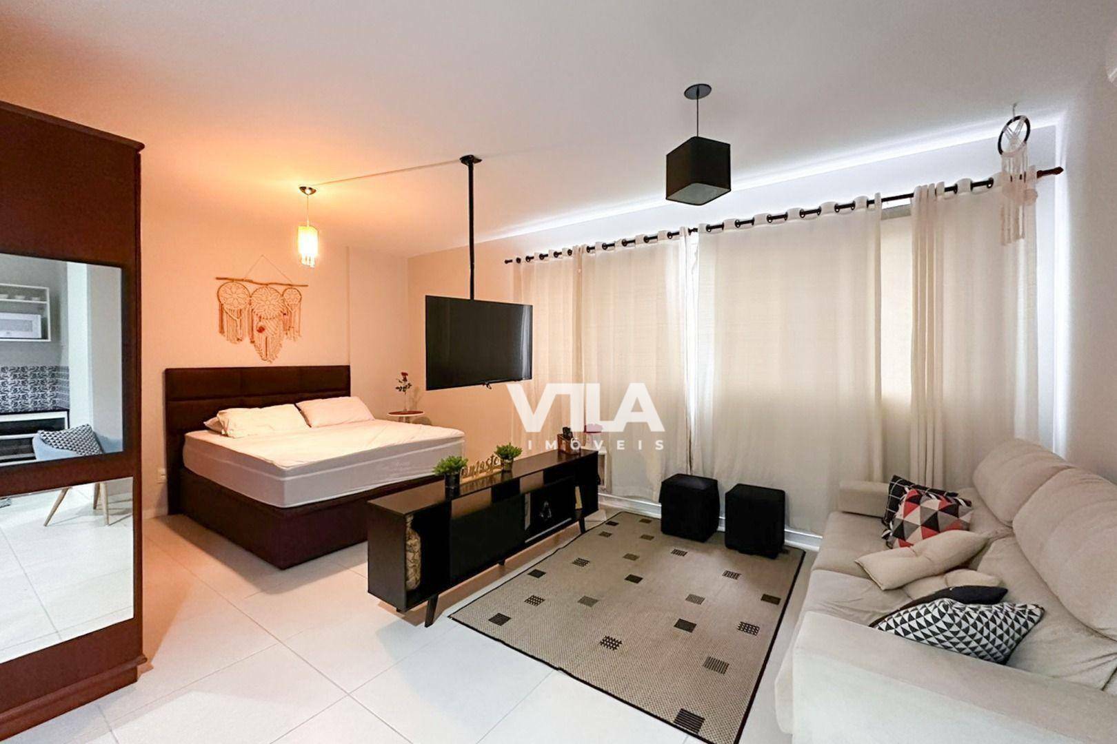 Apartamento à venda e aluguel com 1 quarto, 45m² - Foto 2