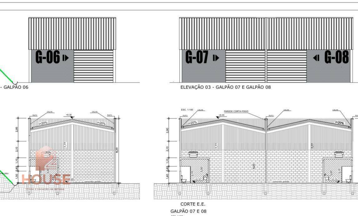 Depósito-Galpão-Armazém para alugar, 327m² - Foto 2