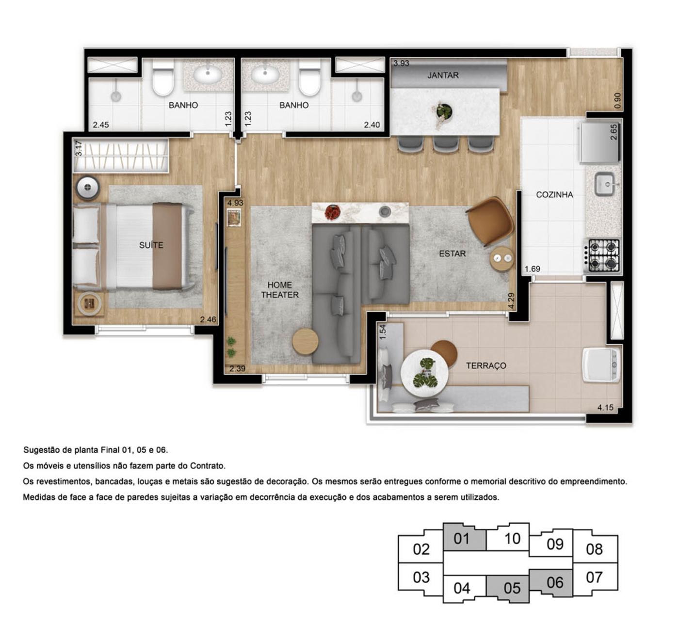 Apartamento à venda com 3 quartos, 5467m² - Foto 46