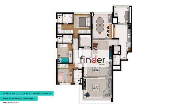 Apartamento à venda com 3 quartos, 163m² - Foto 56