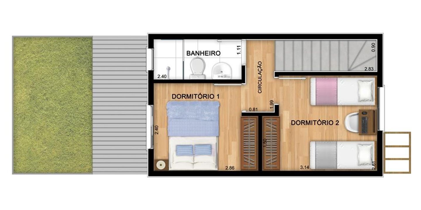 Casa de Condomínio à venda com 2 quartos, 59m² - Foto 32