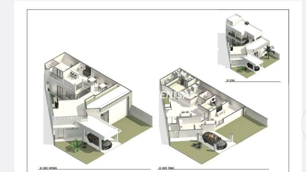 Casa de Condomínio à venda com 3 quartos, 198m² - Foto 1