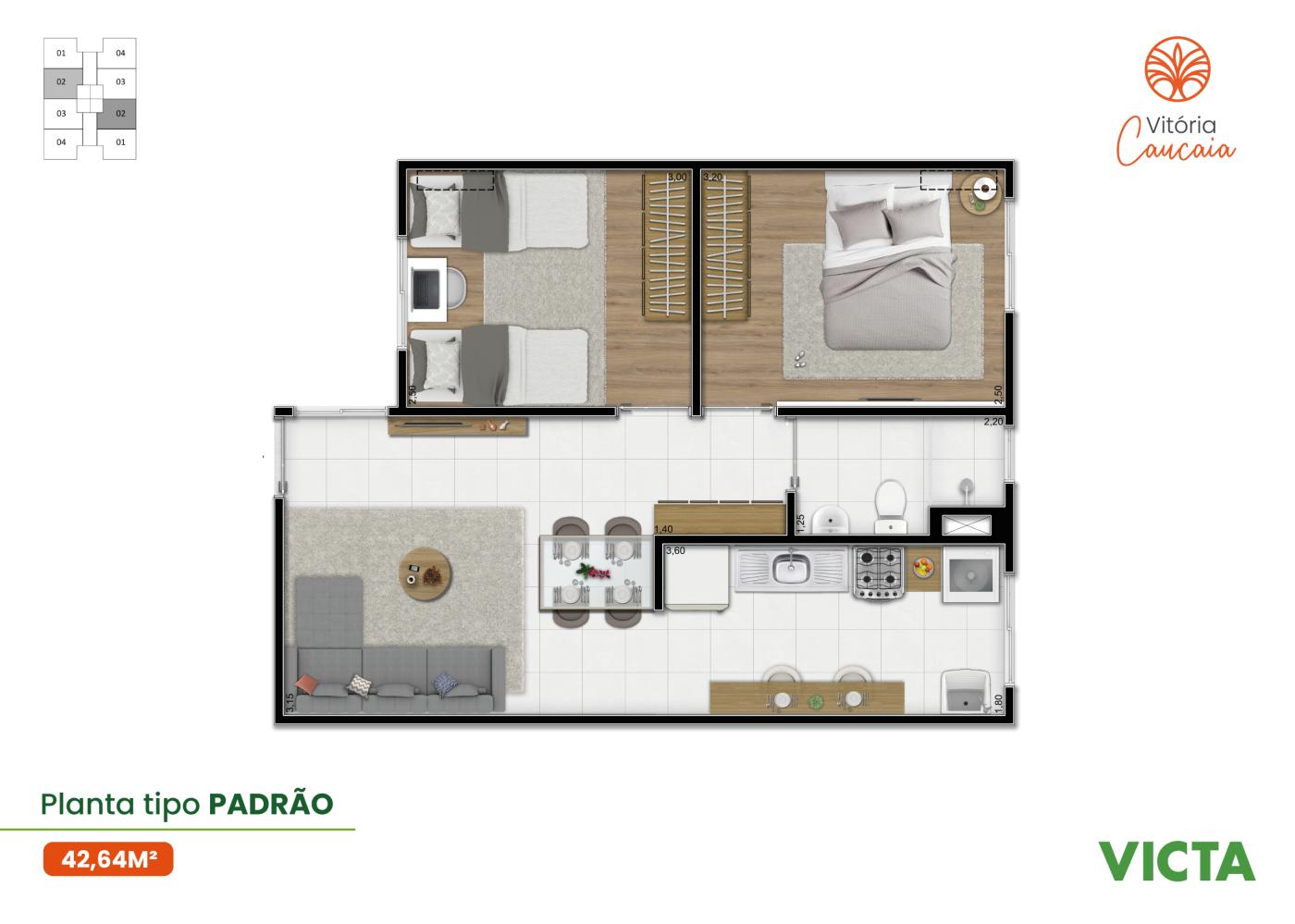 Apartamento à venda com 2 quartos, 42m² - Foto 20