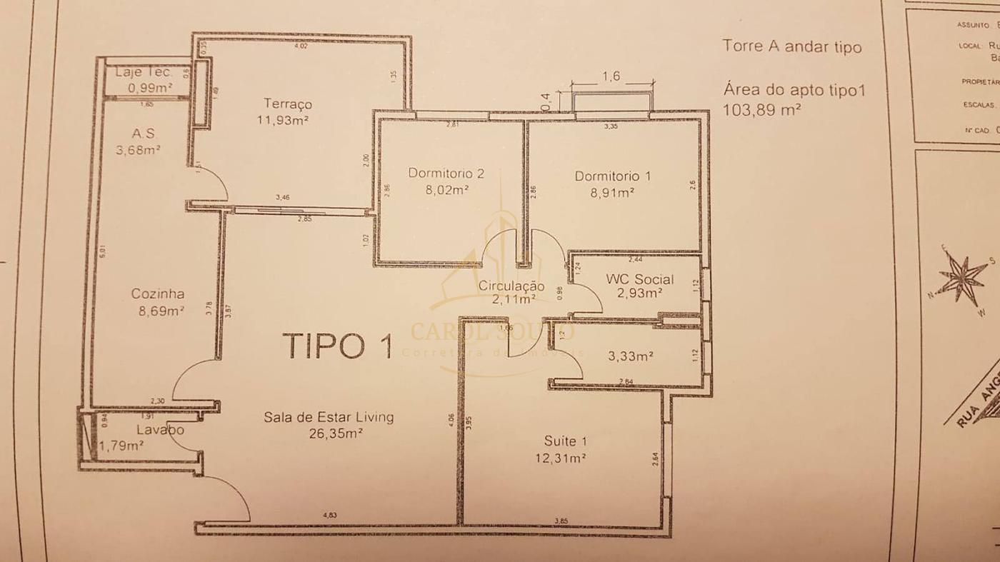 Apartamento à venda com 3 quartos, 104m² - Foto 24