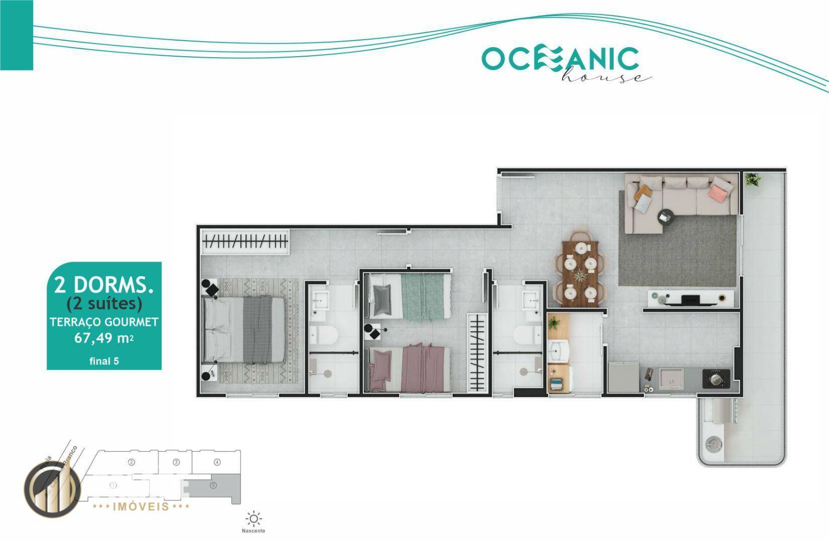 Apartamento à venda com 2 quartos, 67m² - Foto 15