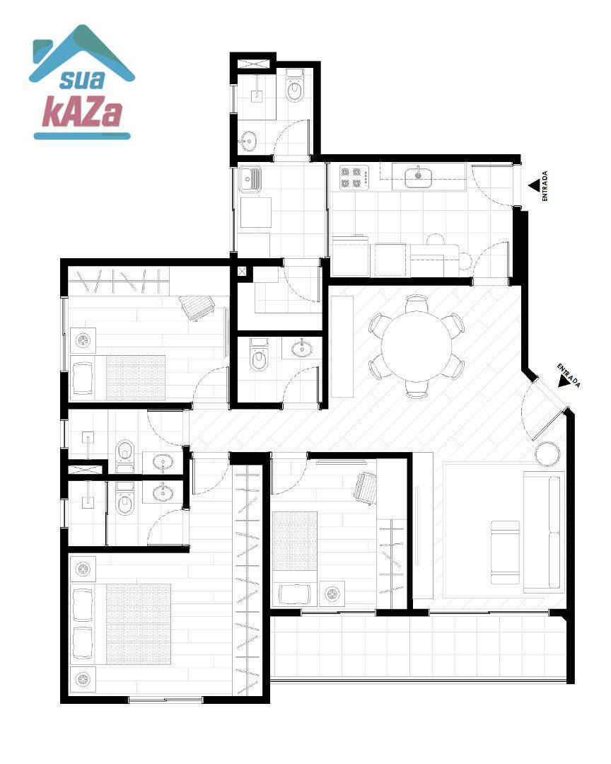 Apartamento à venda com 3 quartos, 98m² - Foto 10