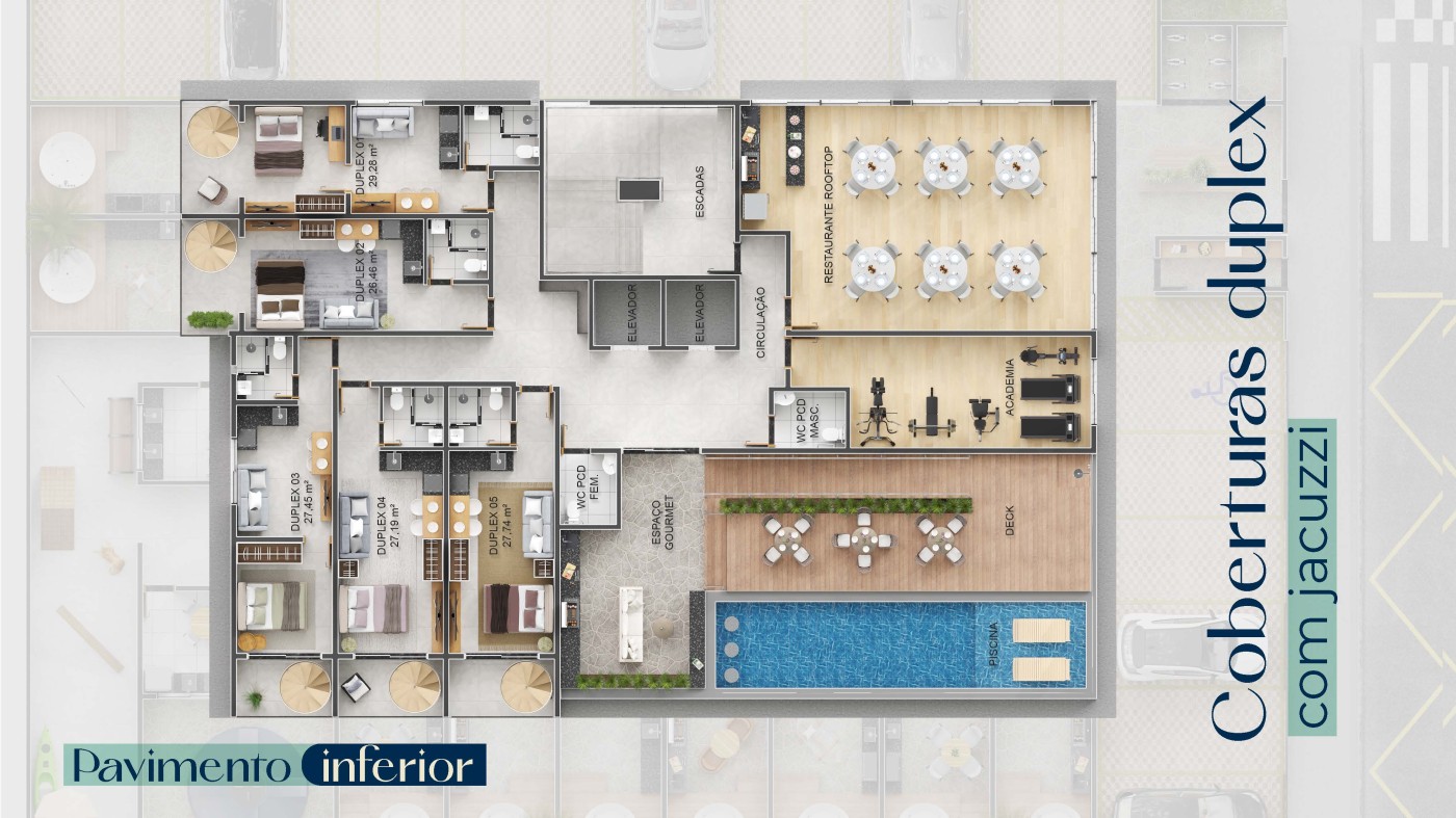 Apartamento à venda com 1 quarto, 39m² - Foto 19